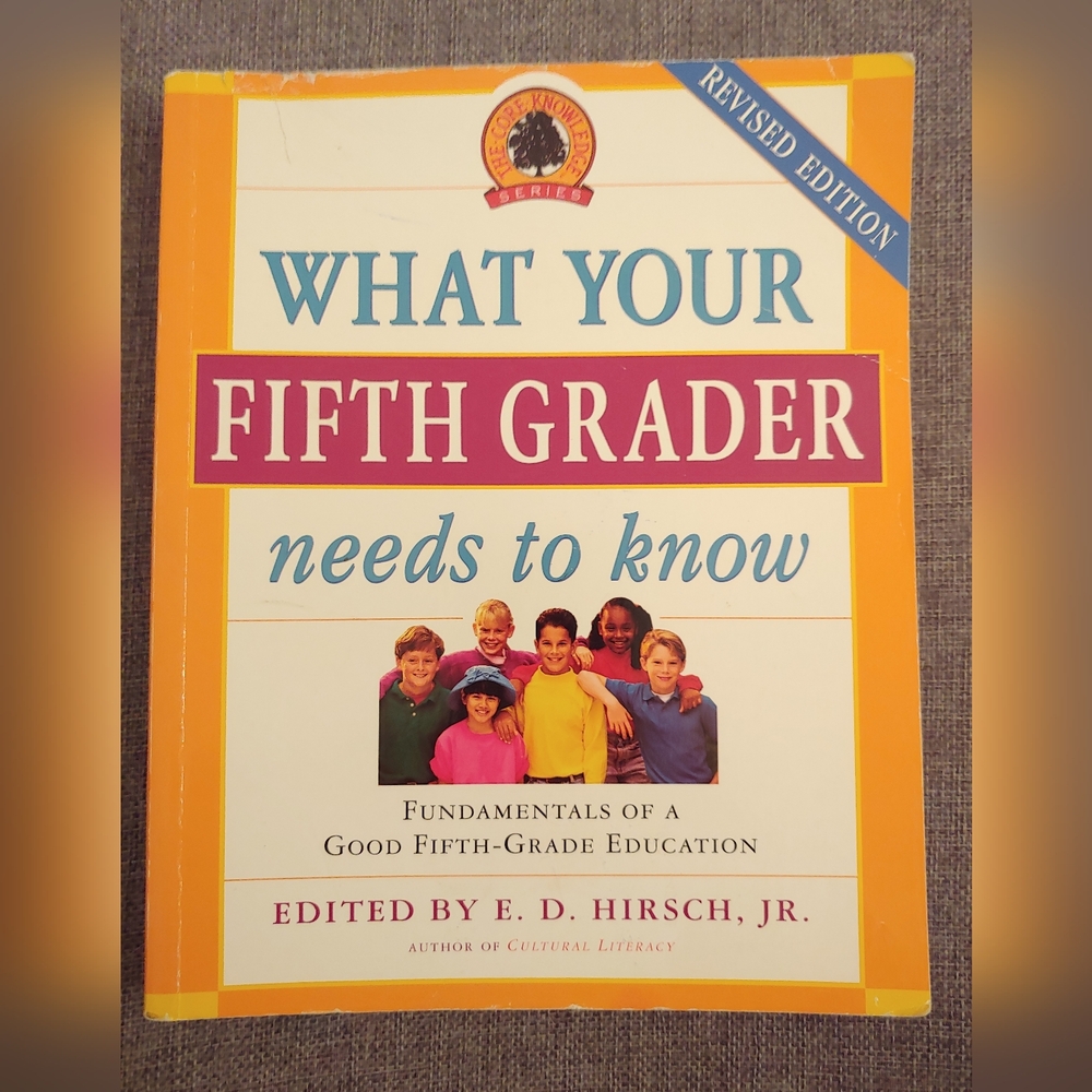 What Your Fifth Grader Needs to Know Book